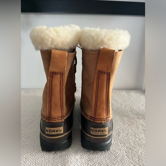 SOREL Alpine Waterproof Boots | Leather Camel Brown | Size: 10 - Picture 2 of 8